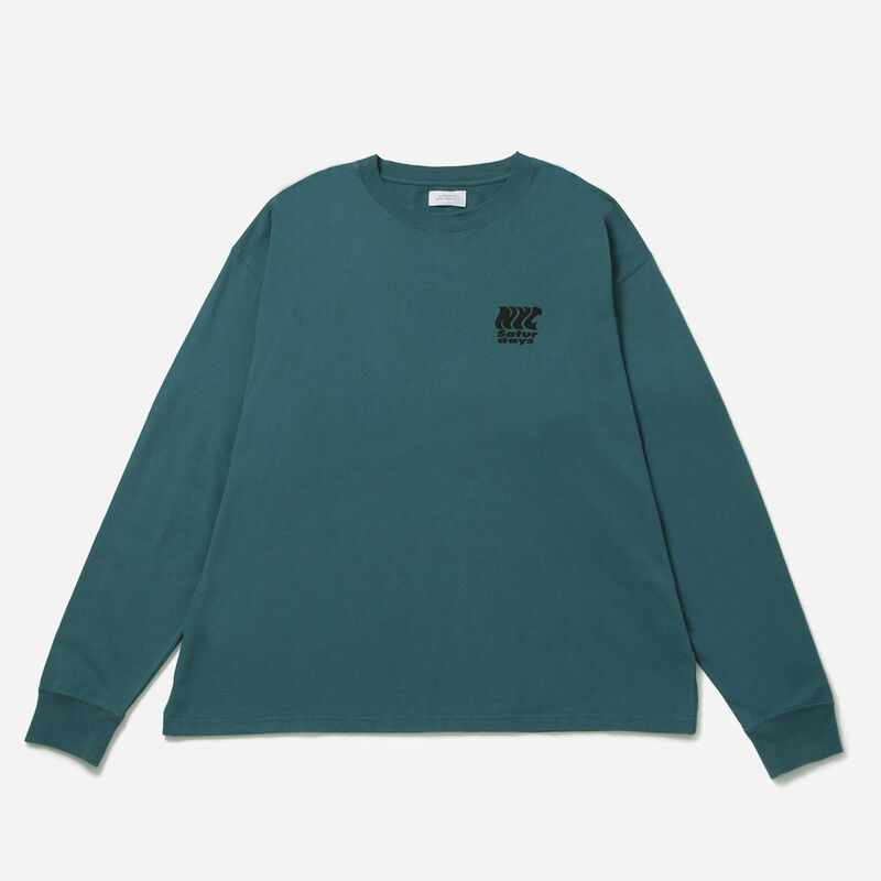 Saturdays NYC Wavy Saturdays L/S Tee image number 2